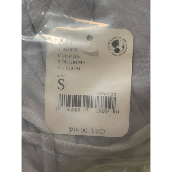 Free People Sun Seeker Maxi Dress In Grey NWT SZ Small - Picture 5 of 7